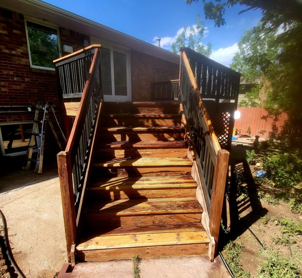 stair deck refinishing