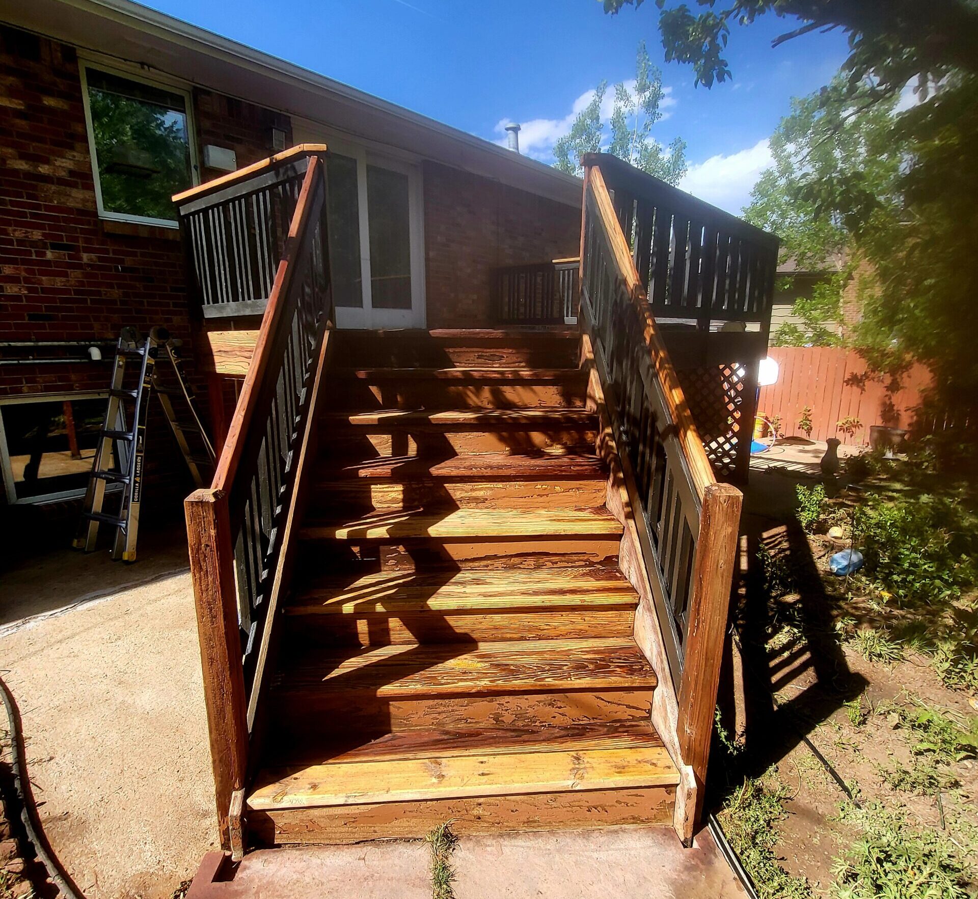 stair deck refinishing