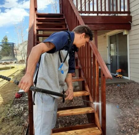 pressure washing services for decks, patios, driveways
