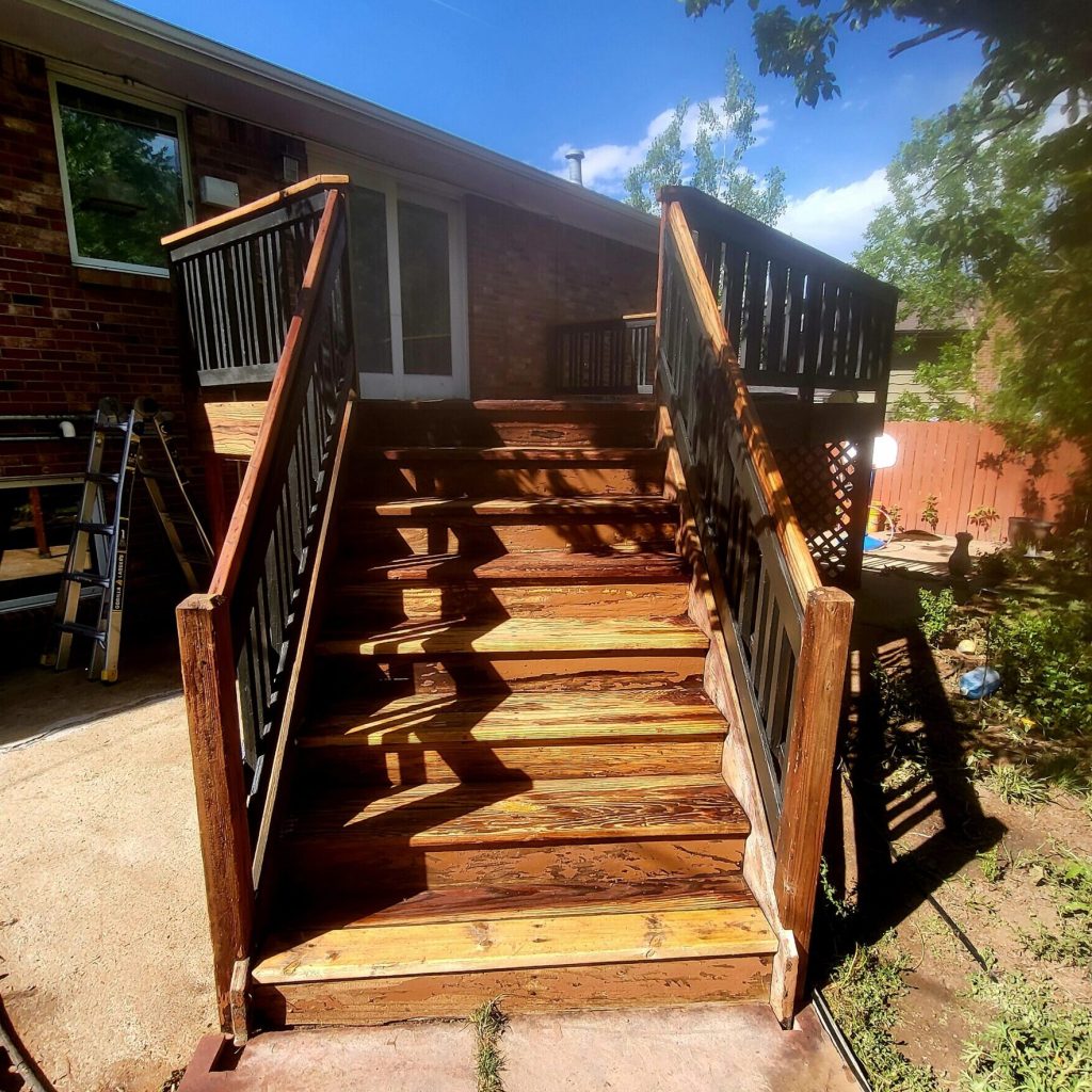 stair deck refinishing